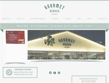 Tablet Screenshot of gourmetkemang.com